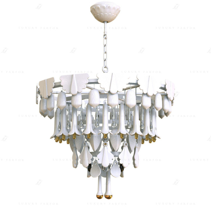 Люстра (белый / золотой) 65 х 70см коллекции Seasons 