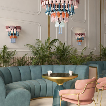 Бра, настенный светильник (многоцветный) 41 х 41см коллекции Seasons 