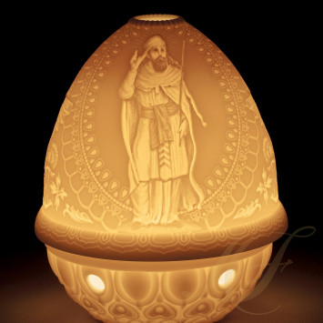 Подсвечник-литофан 