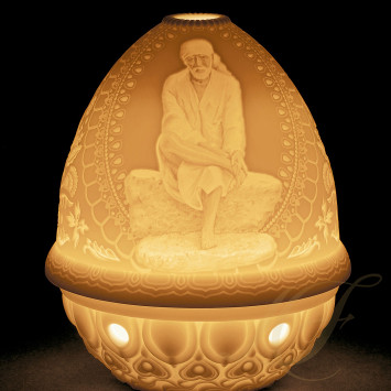 Подсвечник-литофан 