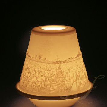 Подсвечник-литофан 