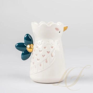 Молочник (синий / розовый / золотой) 13 х 10см коллекции Kawki бренда Lladro