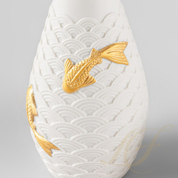 Набор для сакэ 3 предмета коллекции Koi бренда Lladro