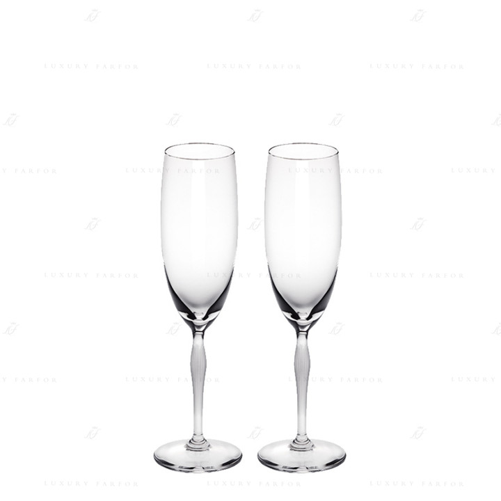 Флюте для шампанского, 2шт. 200мл коллекции 100 Points бренда Lalique