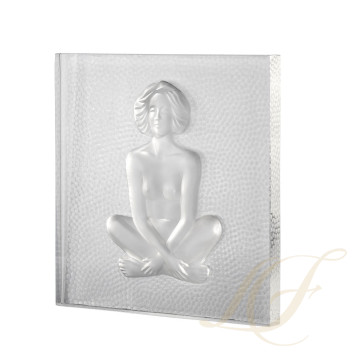 Декоративная панель 20x20см коллекции Les Causeuses бренда Lalique