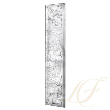 Декоративная панель зеркальная (правая сторона) 89х30см коллекции Merles et Raisins бренда Lalique
