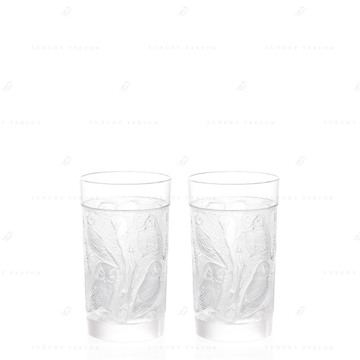Стакан тумблер, 2шт. 280мл коллекции Owl бренда Lalique