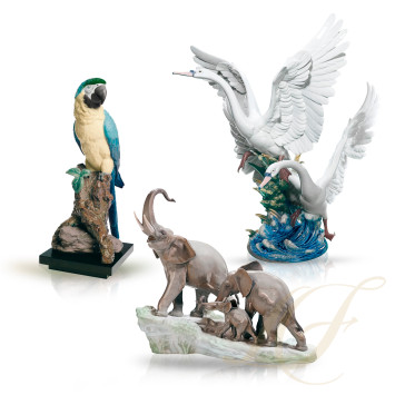 Коллекция Королевство животных бренда Lladro