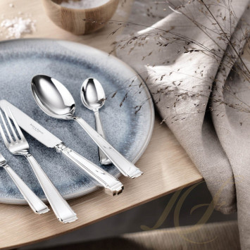 Набор столовых приборов на 12 персон, 69 предметов коллекции Art Deco 