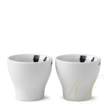Подставка для яиц 5см, 2шт. коллекции Black Fluted Mega бренда Royal Copenhagen
