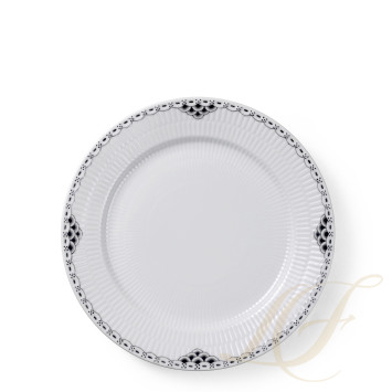 Тарелка главная 27см коллекции Black Lace бренда Royal Copenhagen