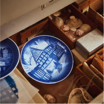 Тарелка 18см коллекции Blue Collectibles 