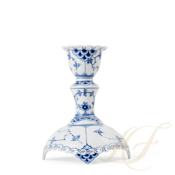 Подсвечник 13,5см коллекции Blue Fluted Full Lace бренда Royal Copenhagen