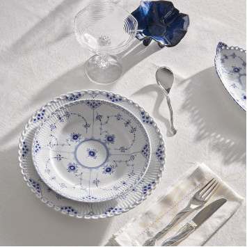 Коллекция Blue Fluted Full Lace бренда Royal Copenhagen