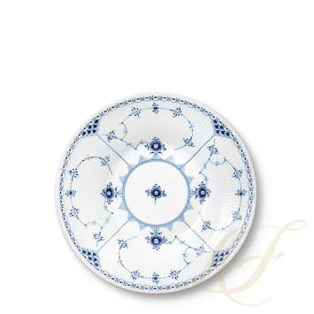 Тарелка глубокая 24см коллекции Blue Fluted Half Lace бренда Royal Copenhagen