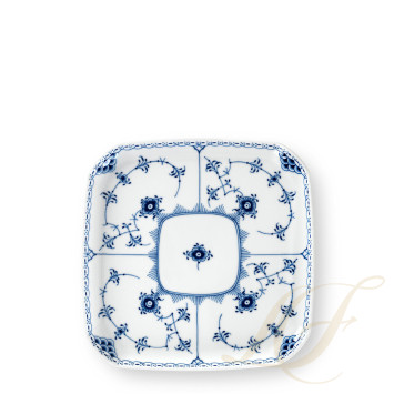 Чаша квадратная 21см коллекции Blue Fluted Half Lace бренда Royal Copenhagen