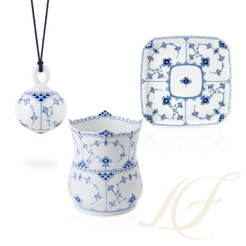 Коллекция Blue Fluted Half Lace бренда Royal Copenhagen