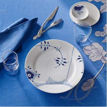 Тарелка главная 27см коллекции Blue Fluted Mega 