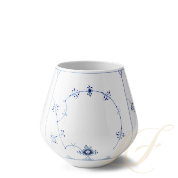 Ваза 21см коллекции Blue Fluted Plain бренда Royal Copenhagen