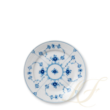 Тарелка десертная 19см коллекции Blue Fluted Plain бренда Royal Copenhagen
