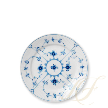 Тарелка закусочная 22см коллекции Blue Fluted Plain бренда Royal Copenhagen
