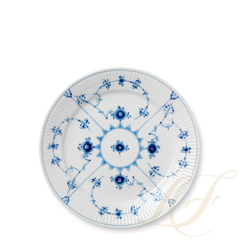 Тарелка главная 25см коллекции Blue Fluted Plain бренда Royal Copenhagen