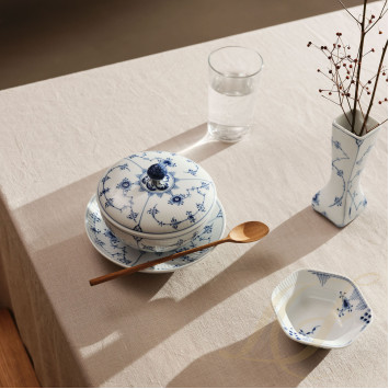 Ваза 12см коллекции Blue Fluted Plain бренда Royal Copenhagen