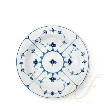 Тарелка глубокая 27см коллекции Blue Fluted Plain бренда Royal Copenhagen
