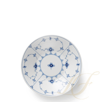 Тарелка глубокая 21см коллекции Blue Fluted Plain бренда Royal Copenhagen