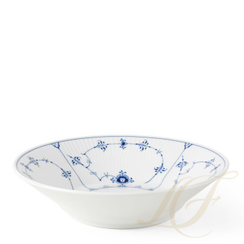 Тарелка глубокая 21см коллекции Blue Fluted Plain бренда Royal Copenhagen