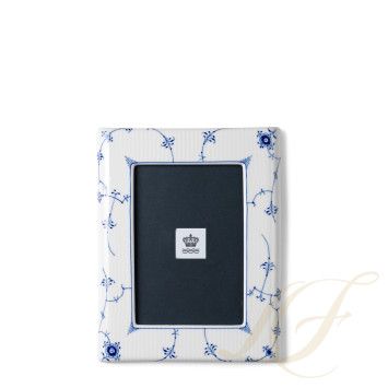 Рамка для фотографии 10х14см коллекции Blue Fluted Plain бренда Royal Copenhagen