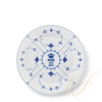 Тарелка рождественская 27см коллекции Blue Fluted Plain бренда Royal Copenhagen