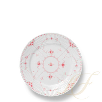 Тарелка закусочная 22см коллекции Coral Fluted Half Lace бренда Royal Copenhagen