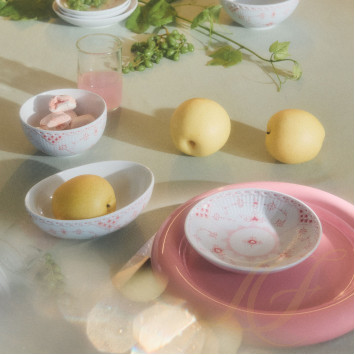 Чаша 15см, 2шт. коллекции Coral Fluted Half Lace бренда Royal Copenhagen