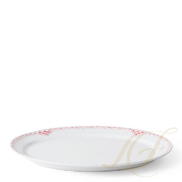 Блюдо овальное 28см коллекции Coral Lace бренда Royal Copenhagen
