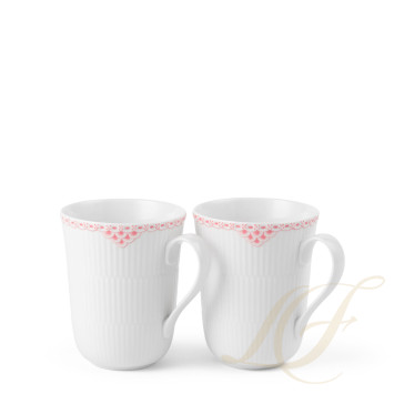 Кружка 0,33л, 2шт. коллекции Coral Lace бренда Royal Copenhagen
