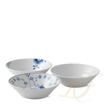 Тарелка глубокая 17см, 3шт. коллекции Gifts With History бренда Royal Copenhagen