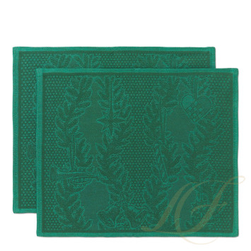 Подтарельник 45х35см, 2шт. коллекции Star Fluted Christmas 