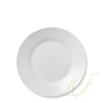Тарелка главная 26см коллекции White Elements бренда Royal Copenhagen