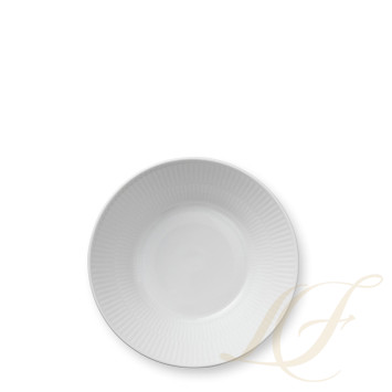 Тарелка глубокая 17см коллекции White Fluted бренда Royal Copenhagen