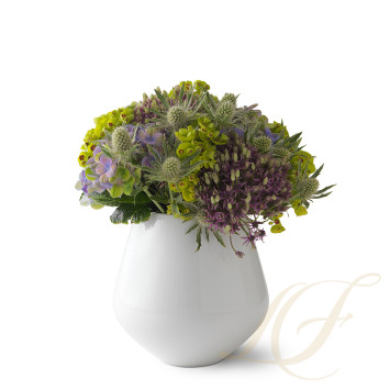 Ваза 15см коллекции White Fluted бренда Royal Copenhagen