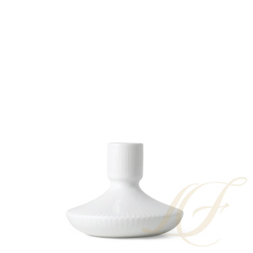 Подсвечник 8см коллекции White Fluted бренда Royal Copenhagen