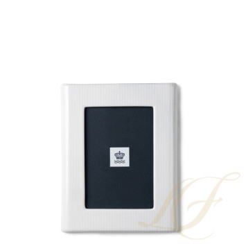 Рамка для фотографии 10х14см коллекции White Fluted бренда Royal Copenhagen
