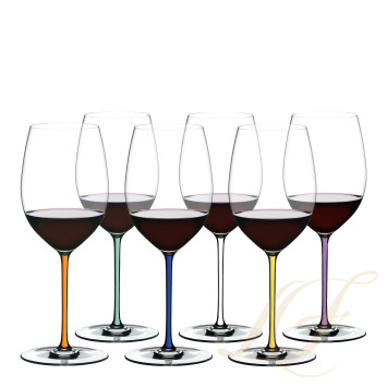 Бокал для красного вина Cabernet/Merlot 709мл, 6шт. коллекции Fatto A Mano бренда Riedel