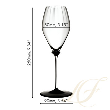 Бокал для шампанского 375мл коллекции Fatto A Mano Performance бренда Riedel