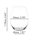 Стакан для красного вина 570мл коллекции O Wine Tumbler бренда Riedel