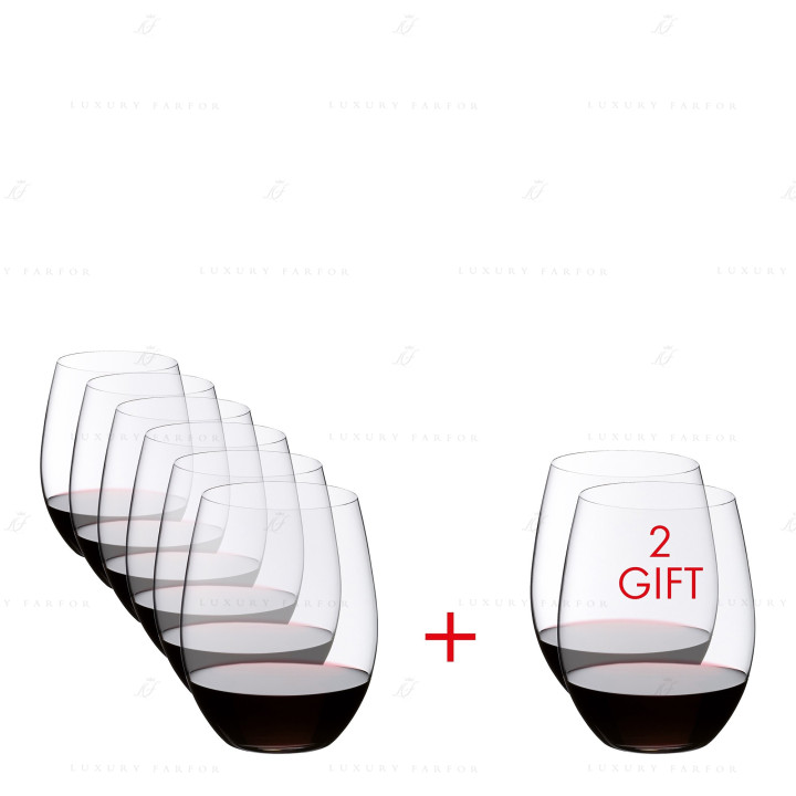 Стакан для красного вина Cabernet/Merlot 600мл, 8шт.  коллекции O Wine Tumbler бренда Riedel
