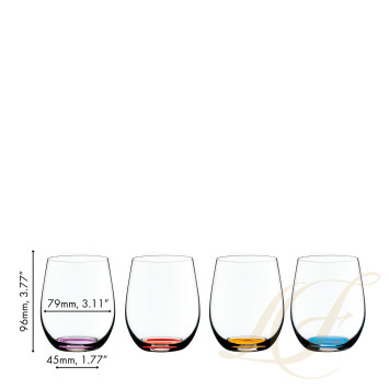Стакан 320мл, 4шт.  коллекции O Wine Tumbler Happy O бренда Riedel