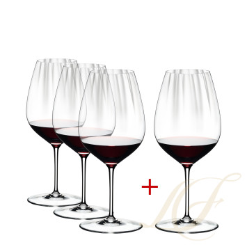Бокал для красного вина Cabernet/Merlot 834мл, 4шт. коллекции Performance бренда Riedel