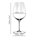 Бокал для красного вина Cabernet/Merlot 834мл, 2шт.  коллекции Performance бренда Riedel